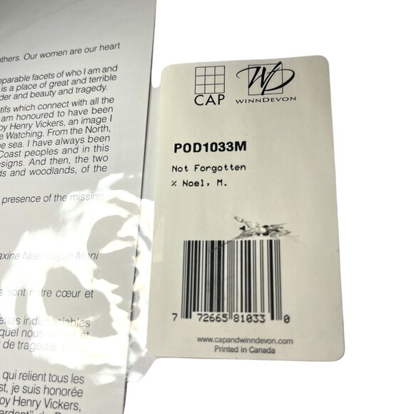 Maxine Noel Not Forgotten Contemporary Canadian Art Card Series Native American - Picture 3 of 7